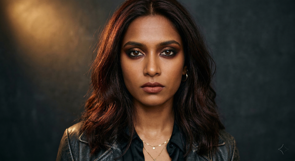 90s Grunge Smudge eye look adapted for Dark Autumn coloring