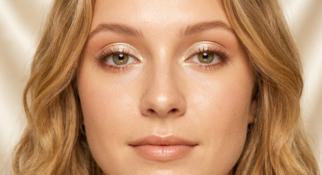 90s Pop Star Frost eye look adapted for Light Spring coloring
