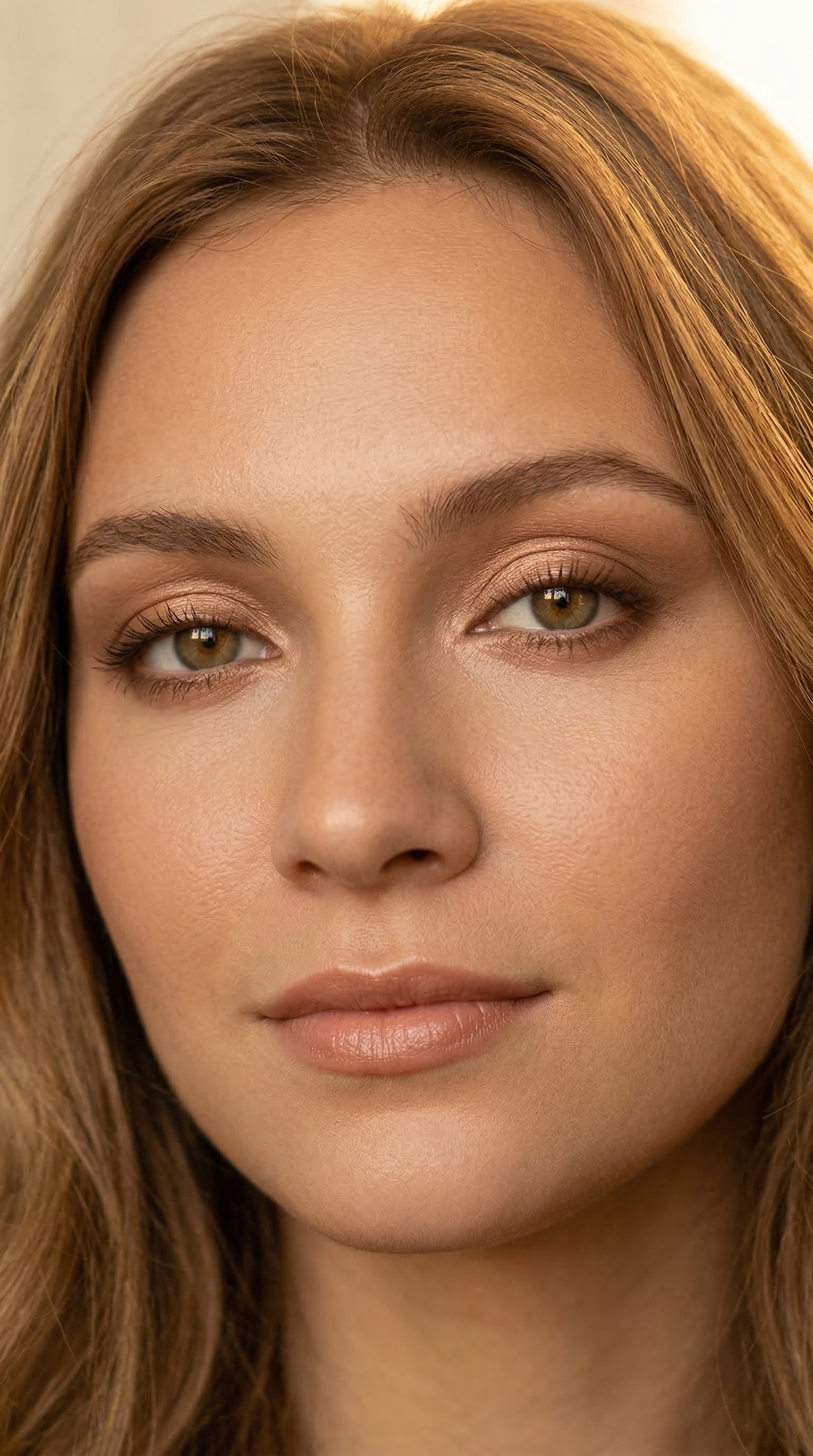 90s Nude Liner Overdraw eye look adapted for Soft Autumn coloring