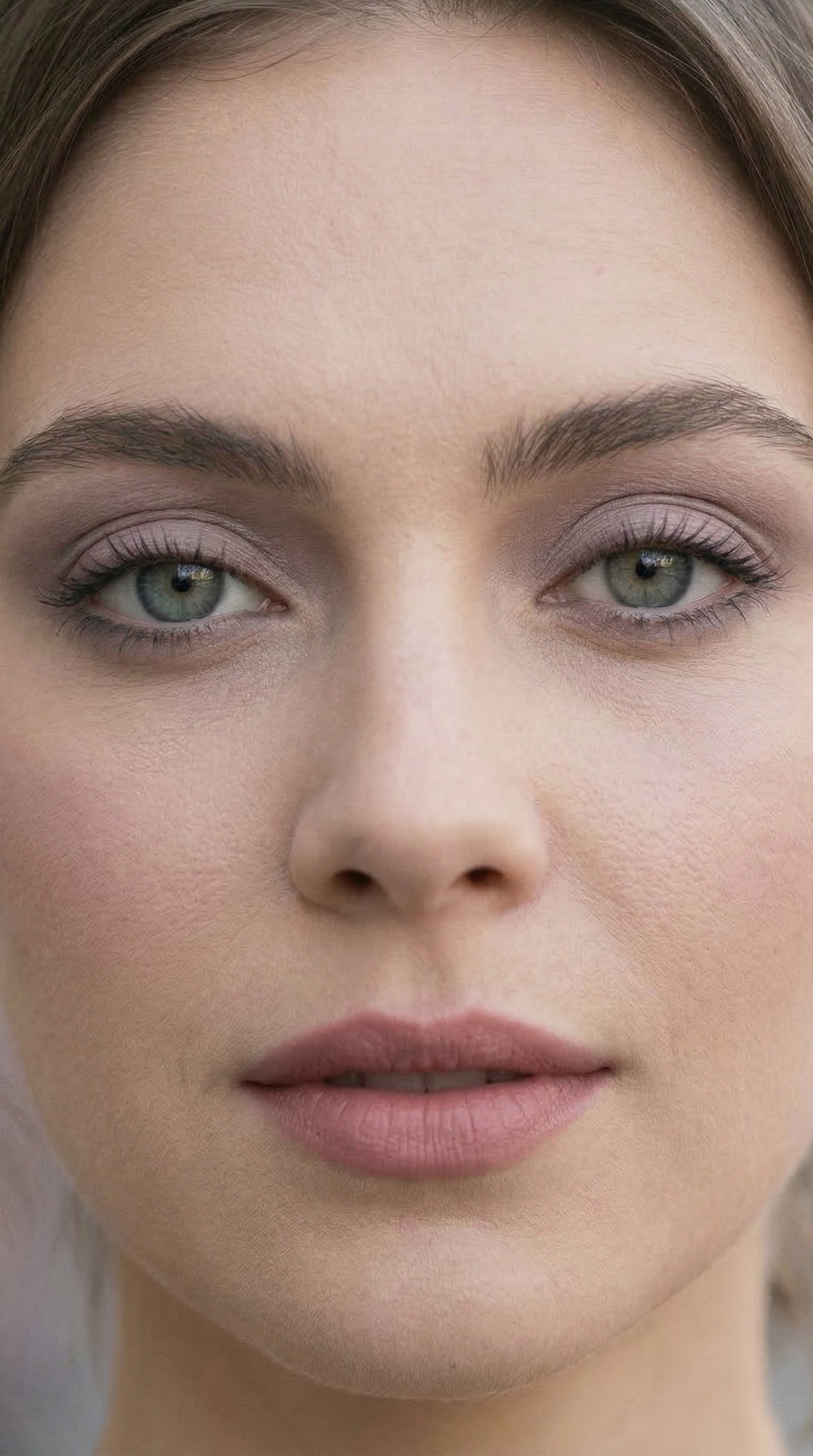 90s Minimal Matte eye look adapted for Soft Summer coloring