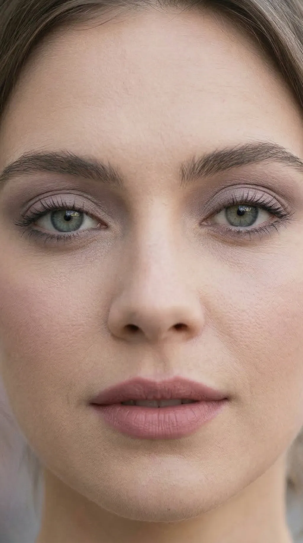 90s Minimal Matte eye look adapted for Soft Summer coloring