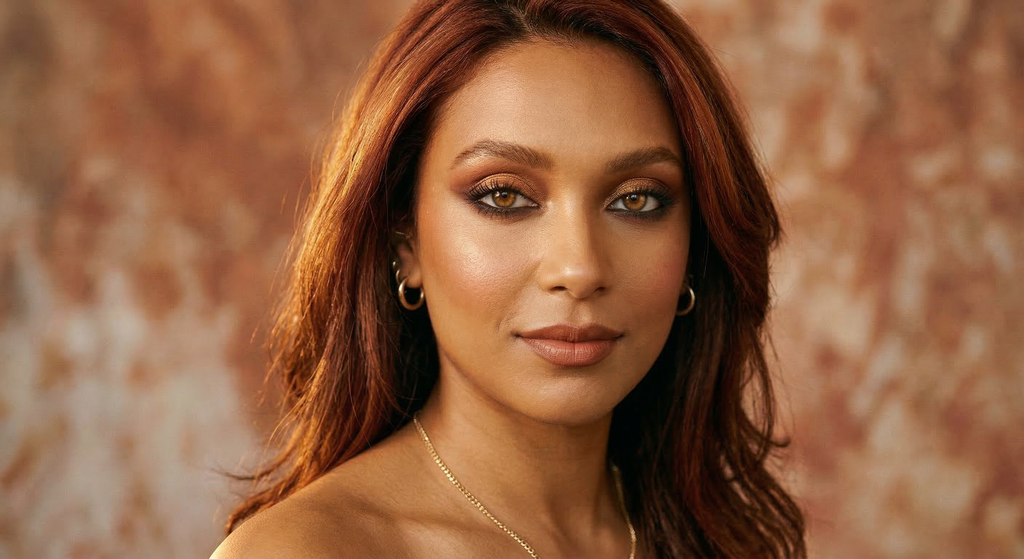 90s Nude Liner Overdraw eye look adapted for True Autumn coloring
