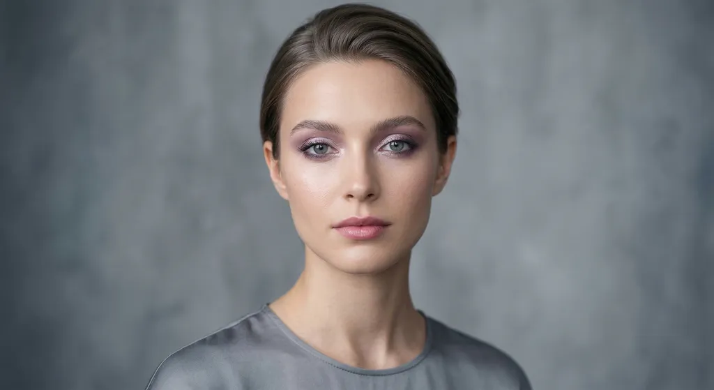 90s Supermodel Brow and Glow eye look adapted for True Summer coloring