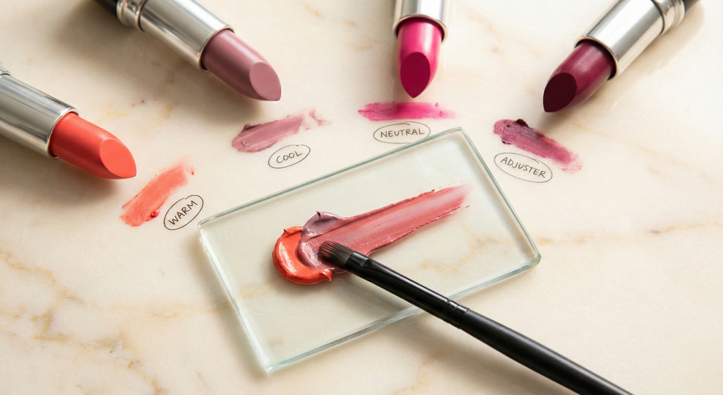 Guide to fixing wrong lipstick shades using color mixing techniques